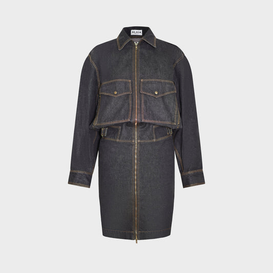 Robe Denim SS 1986 par Azzedine Alaia