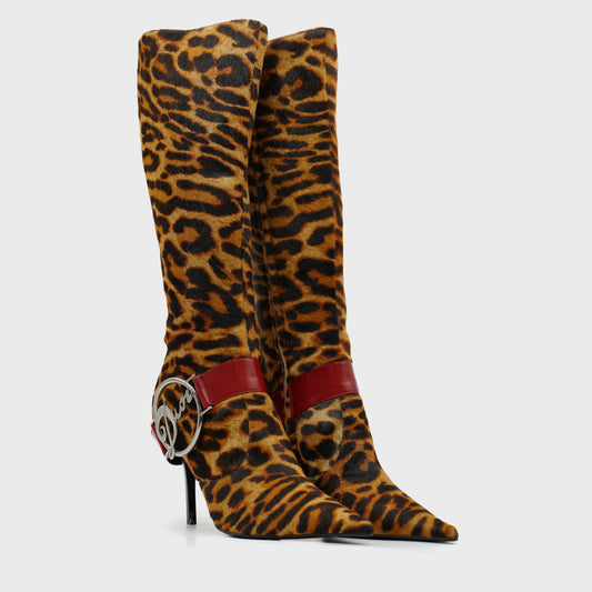 Botte Leopard Christian Dior FW 2004 par John Galliano