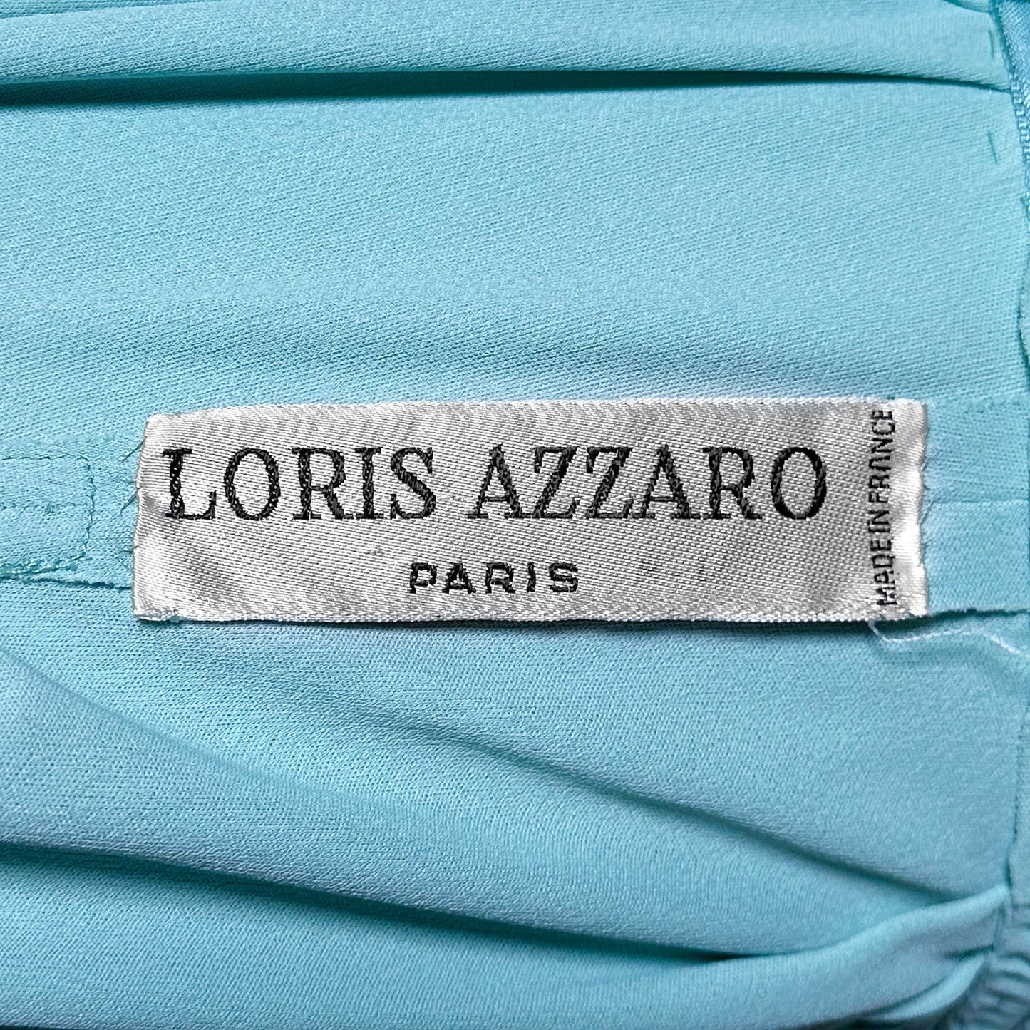 Robe drapée Antique 1970 par Loris Azzaro