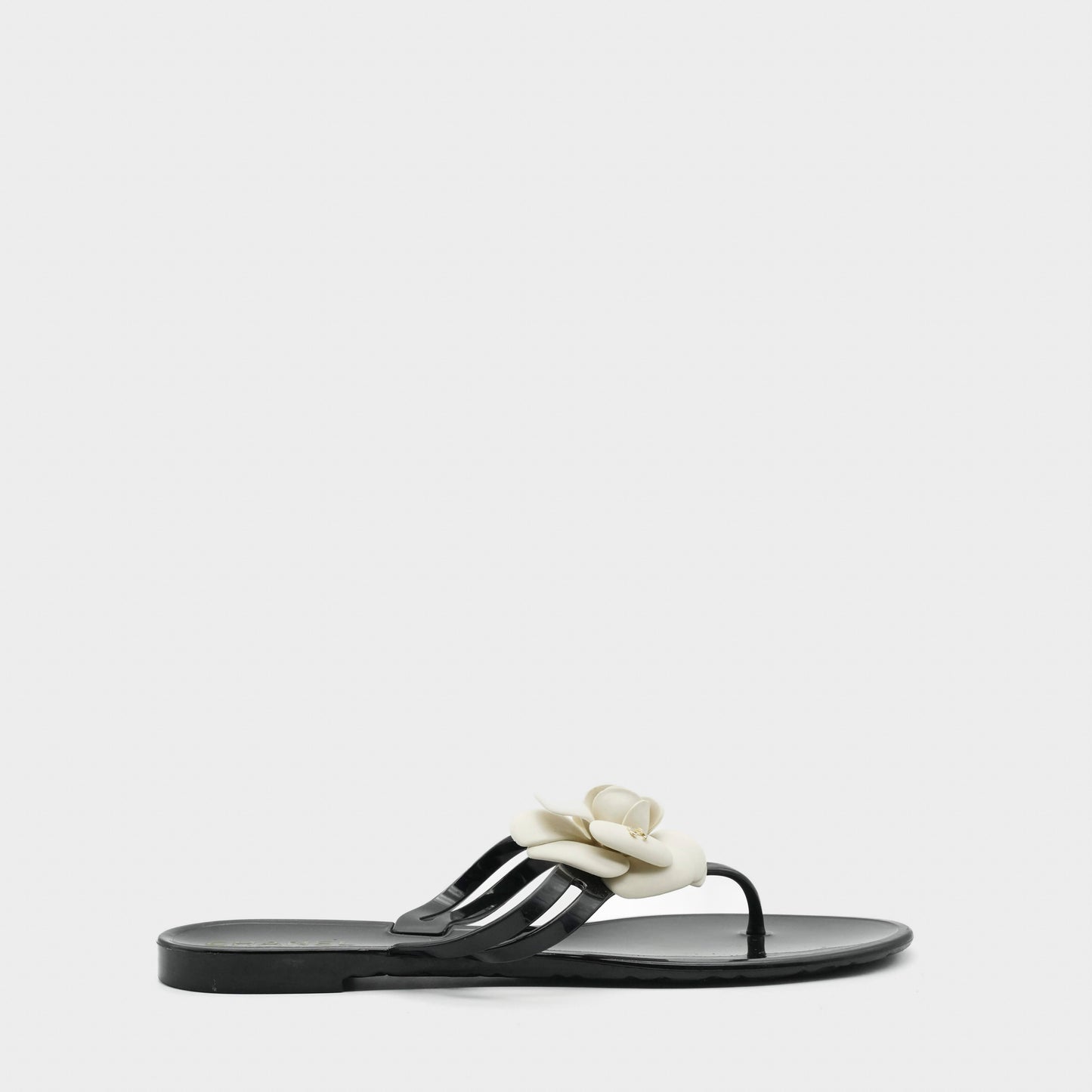 Sandales Noir Chanel 2010 par Karl Lagerfeld