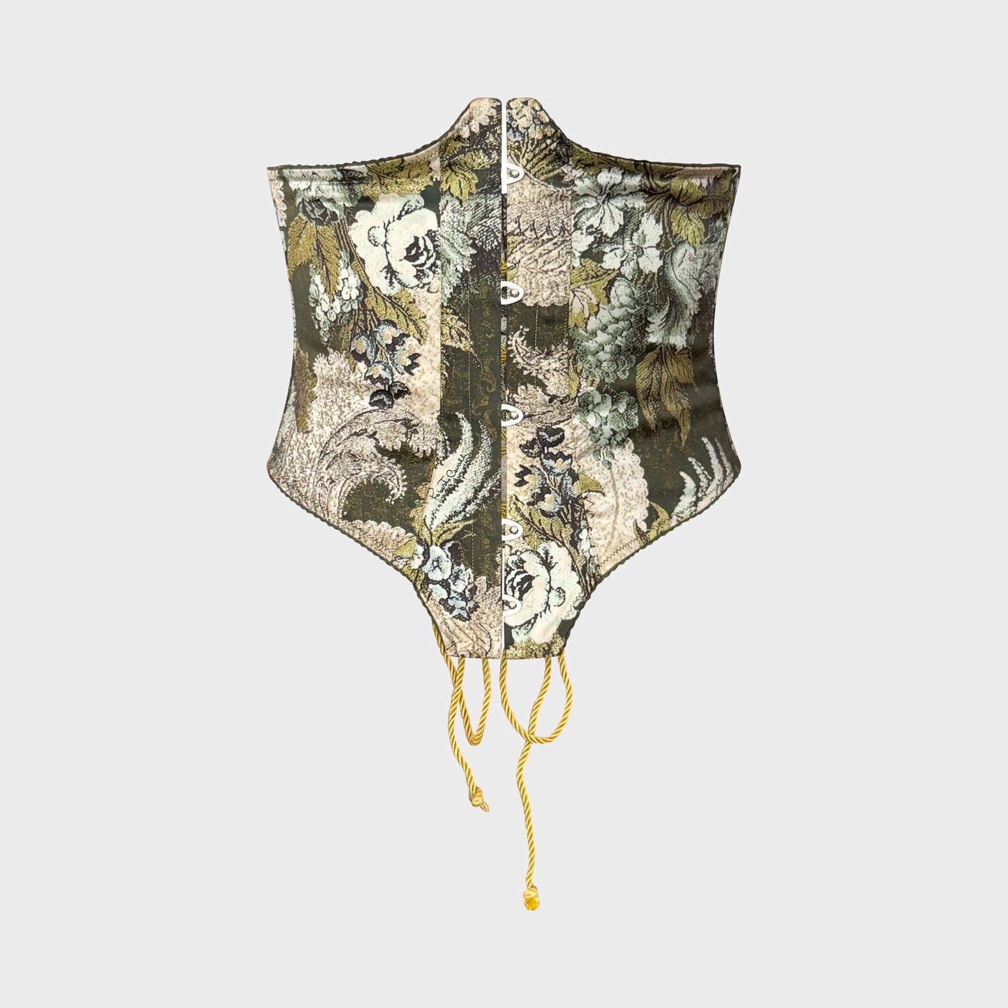 Green Forest Corset Roberto Cavalli FW 2001