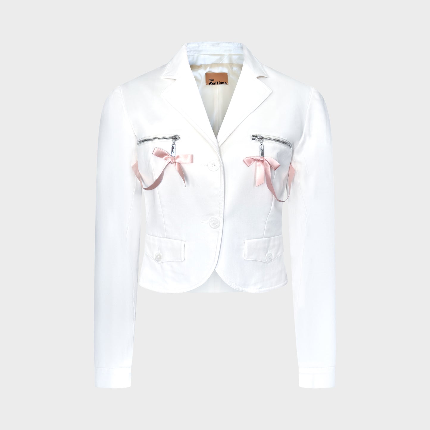 Satin Bow Cropped Jacket John Galliano SS 2006