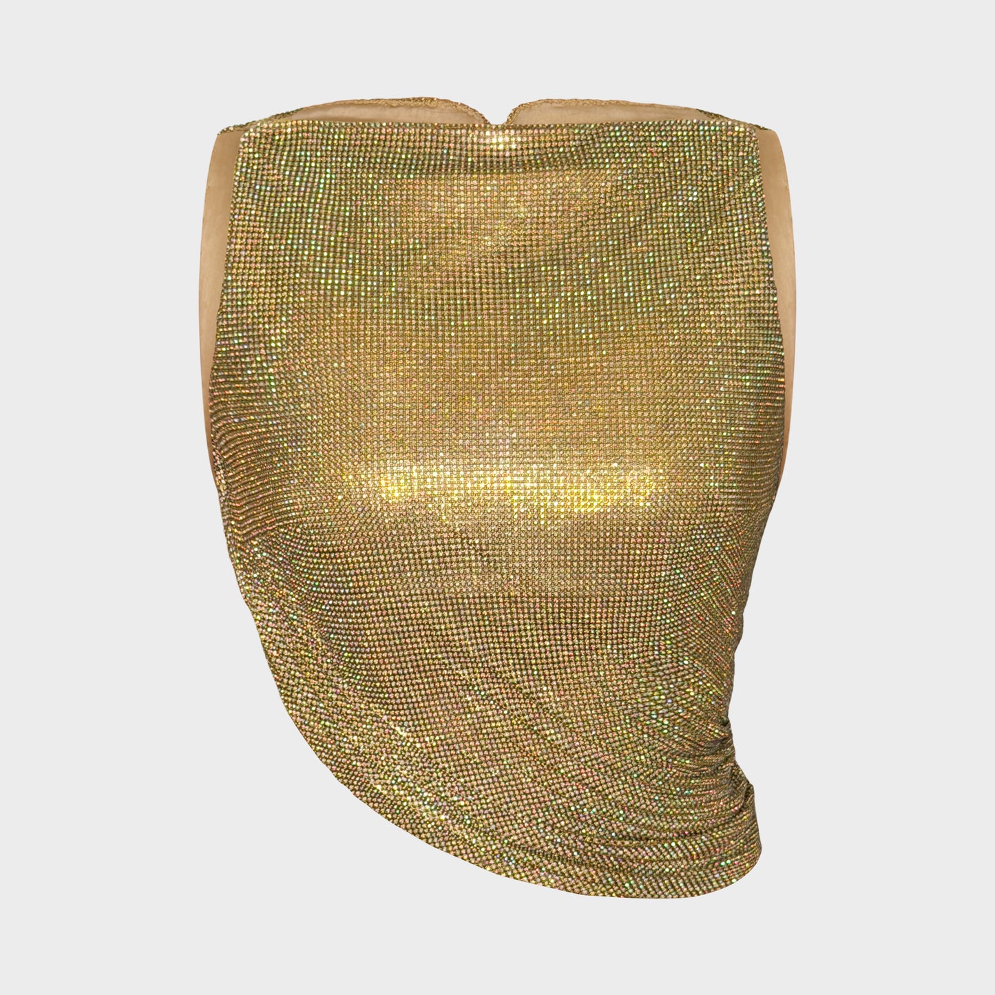 Chainmail Top Draped Atelier Versace FW 2021
