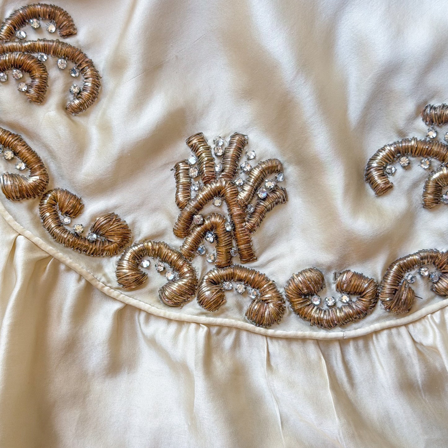 Beige Wedding Dress Roberto Cavalli SS 2004