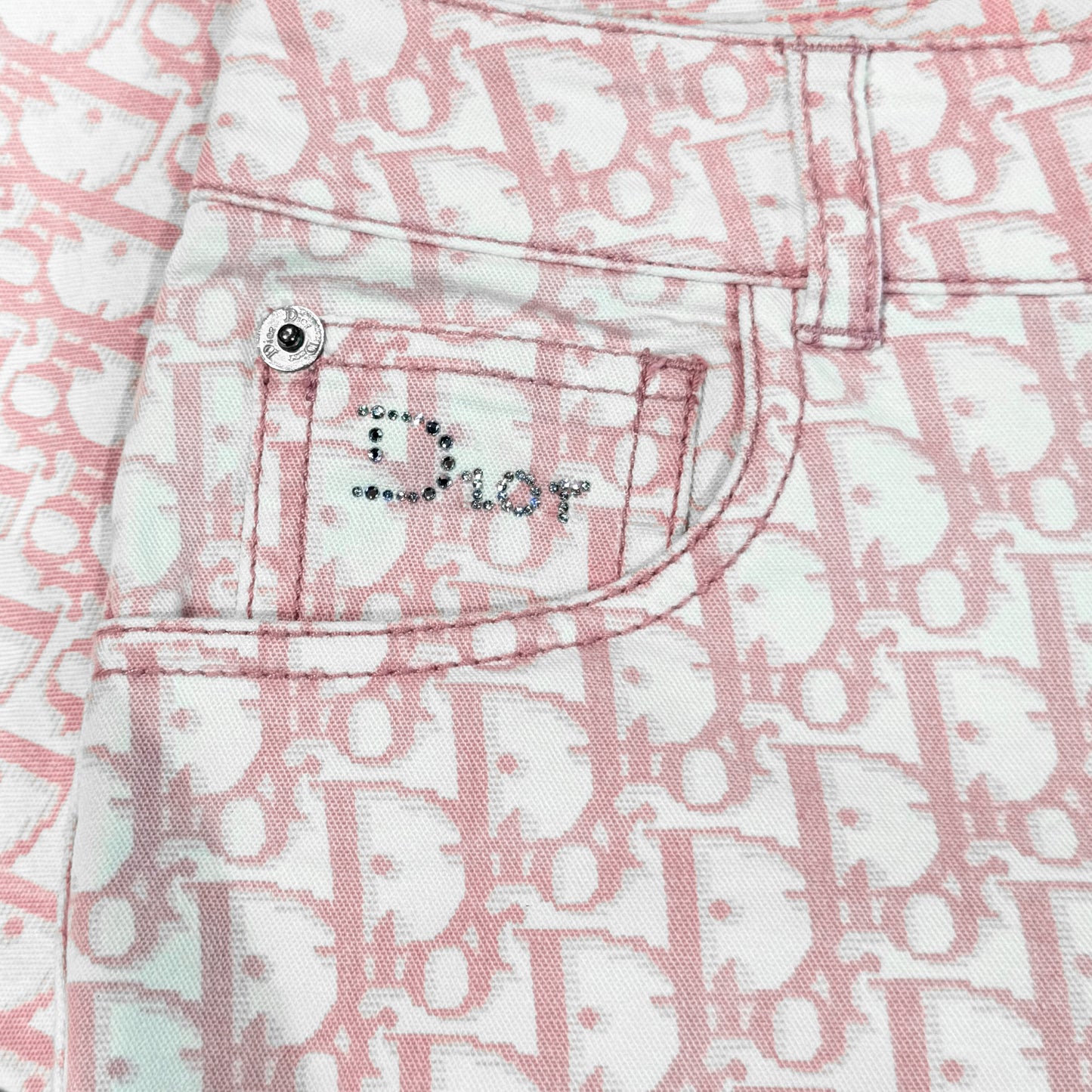 Pink Diorissimo Jeans Christian Dior SS 2004 John Galliano