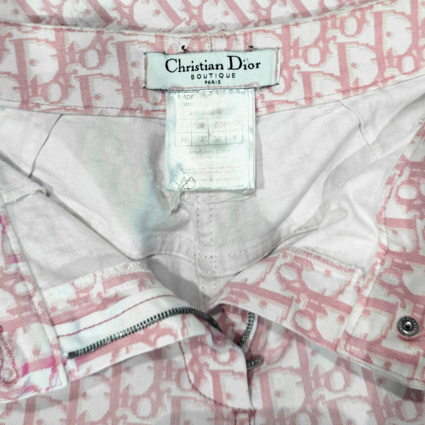 Pink Diorissimo Jeans Christian Dior SS 2004 John Galliano