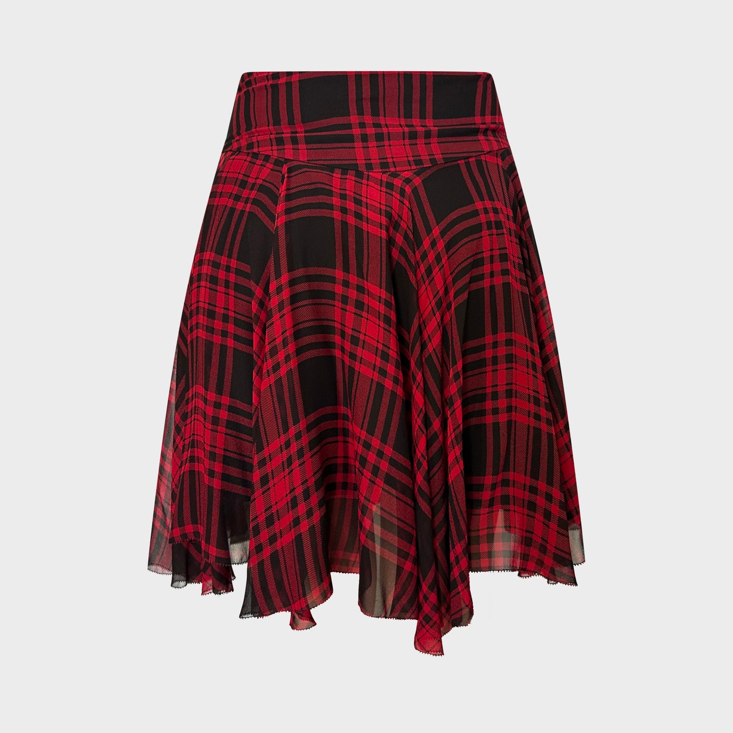 Red Tartan Skirt Ralph Lauren