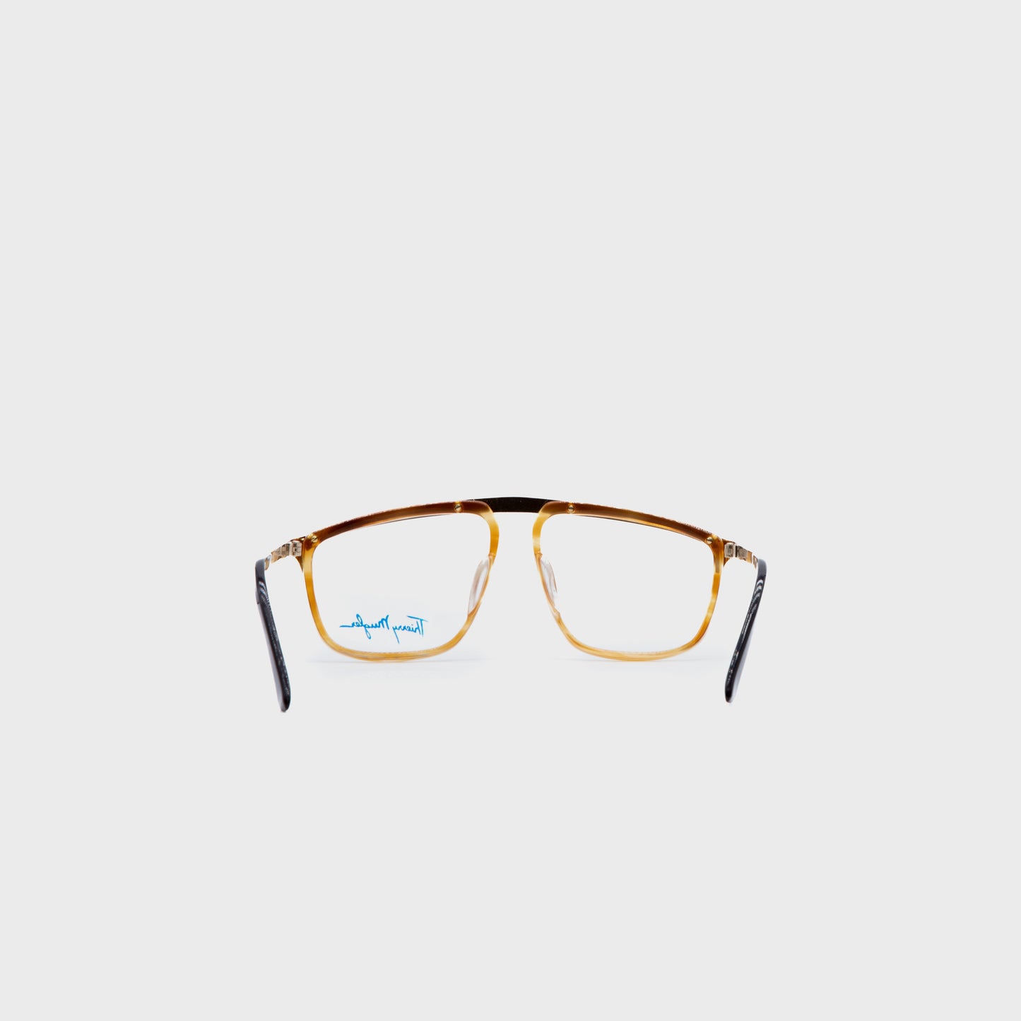 Lunette Rétro brune Mugler 1980 par Thierry Mugler