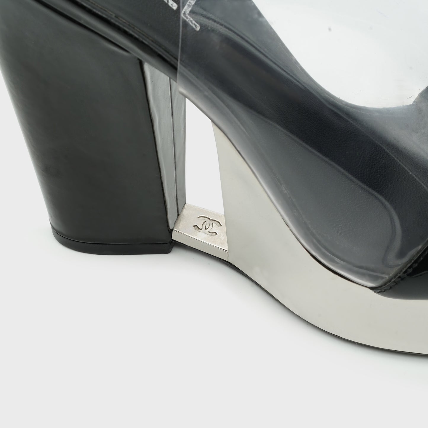 Sandales Transparente Chanel SS 2007 par Karl Lagerfeld