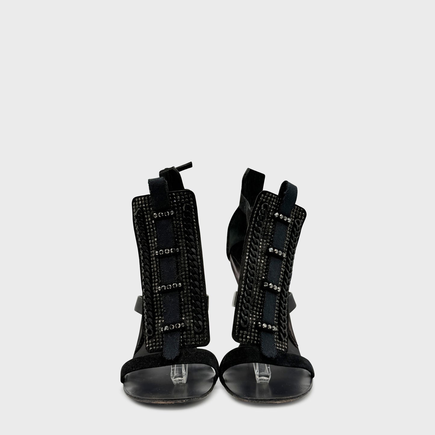 Sandale Noir Giuseppe Zanotti 2000
