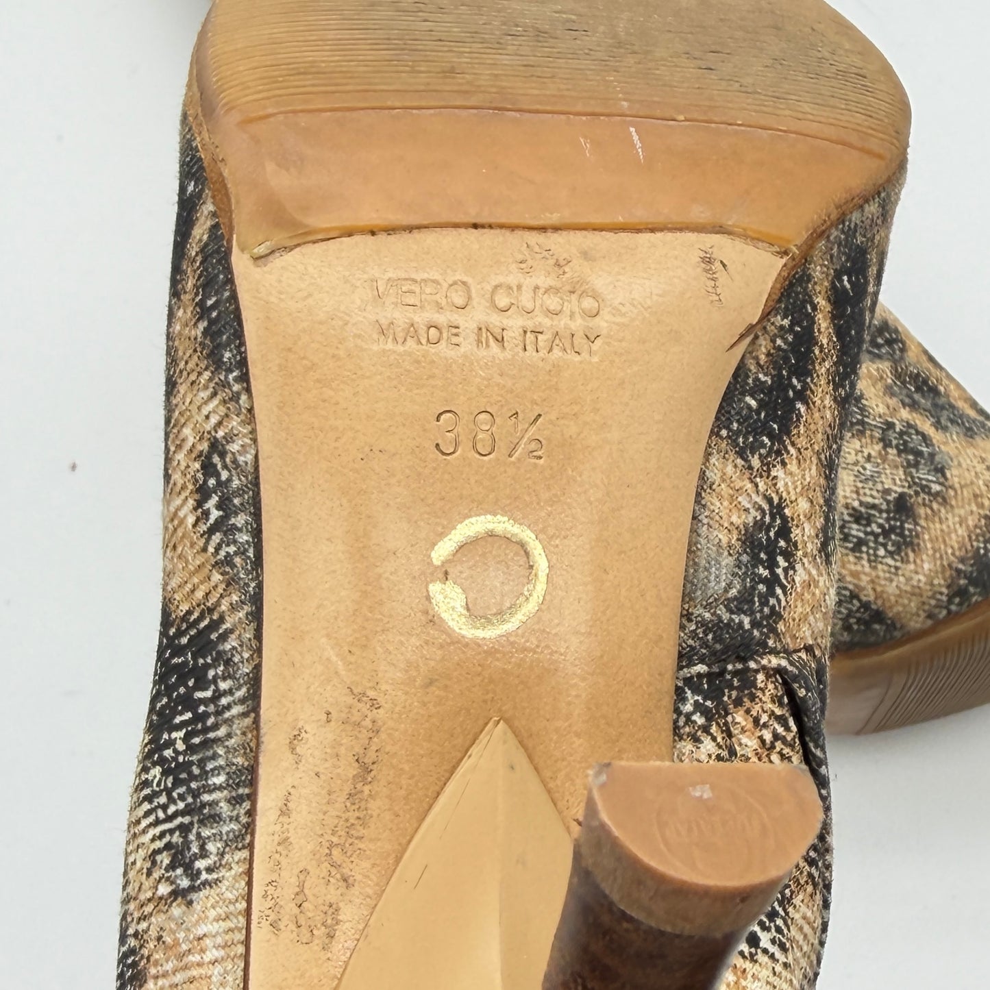 Bottes Leopard Roberto Cavalli 2000