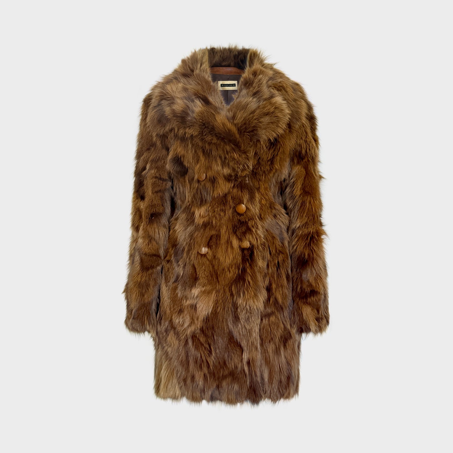 Manteau Fourrure Marron Plein Sud 2000