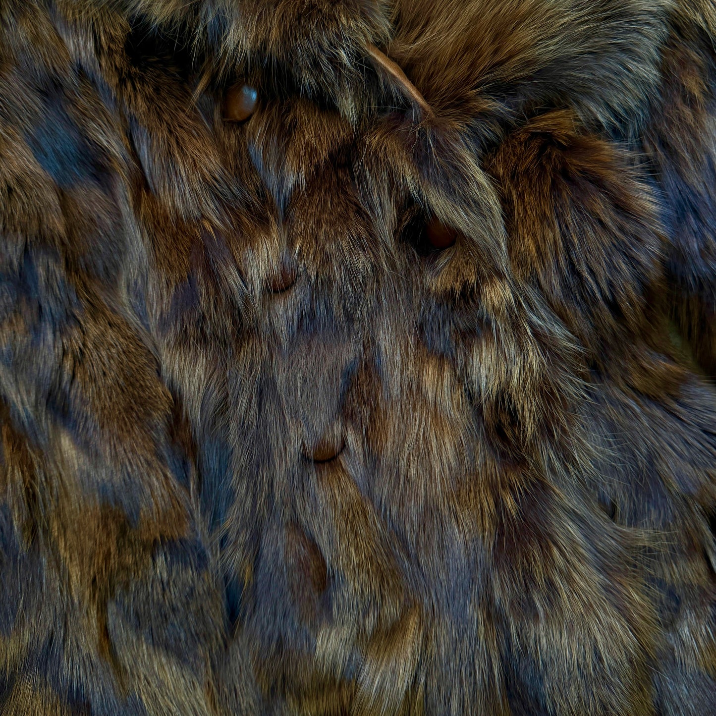 Manteau Fourrure Marron Plein Sud 2000