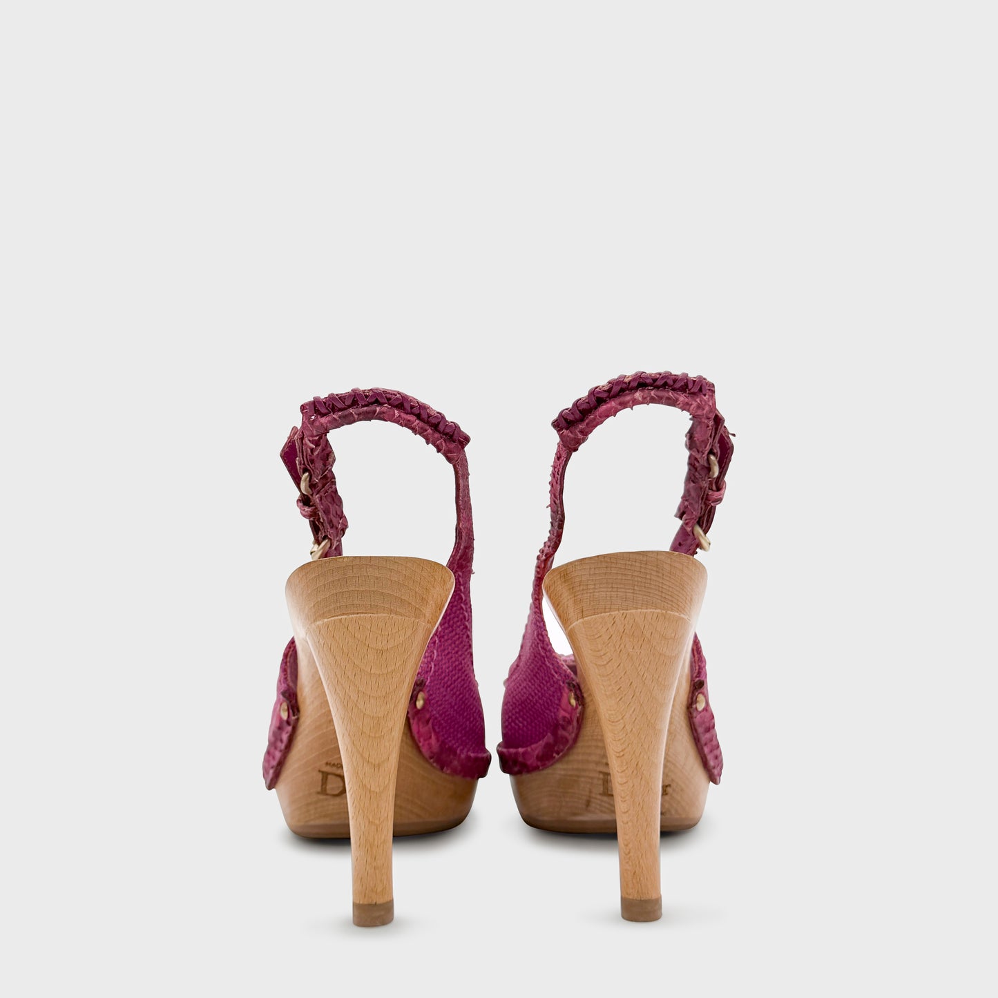 Sandale Rose Christian Dior 2000 par John Galliano