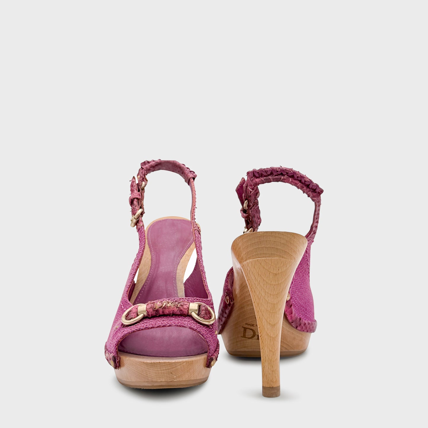 Sandale Rose Christian Dior 2000 par John Galliano