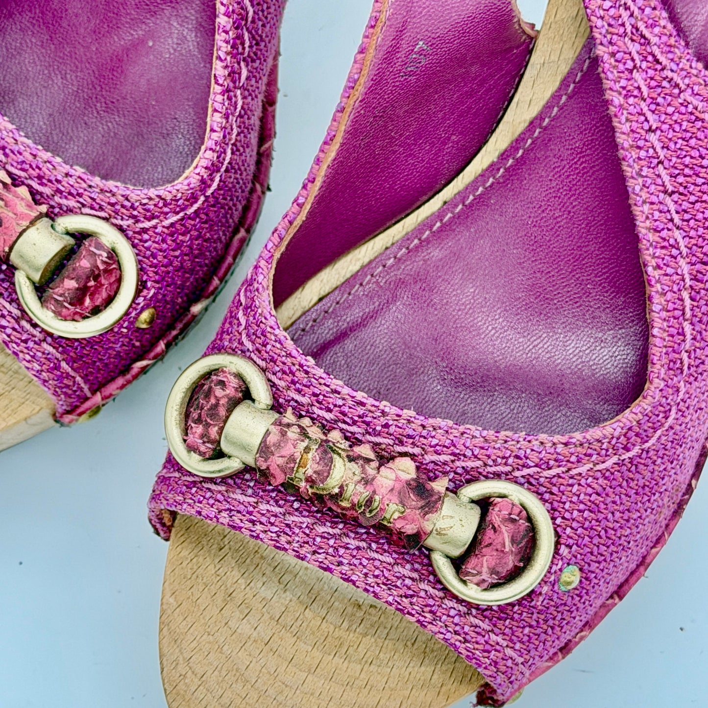 Sandale Rose Christian Dior 2000 par John Galliano
