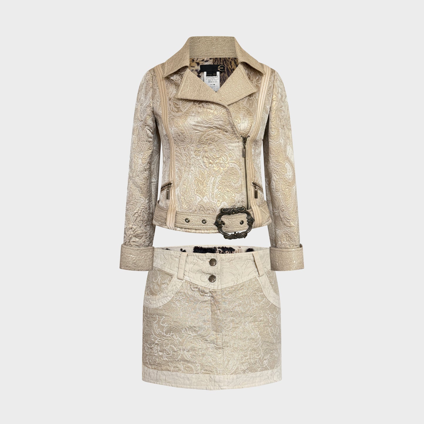 Jacquard Gold Set Roberto Cavalli 2000