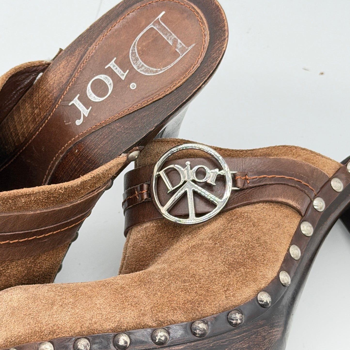 Sabot Daim Christian Dior 2006 par John Galliano