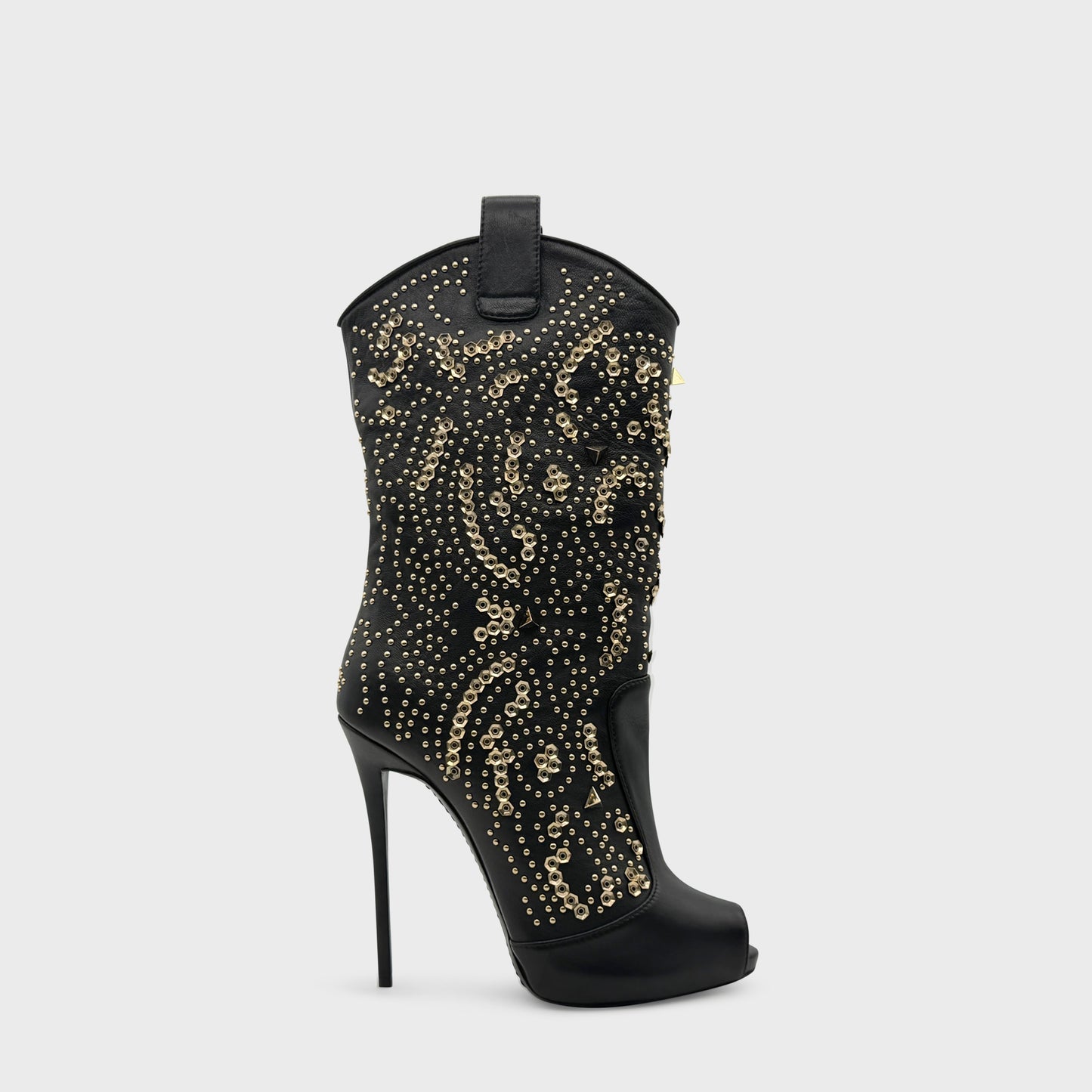 Bottes Clouté Noir Giuseppe Zanotti 2020