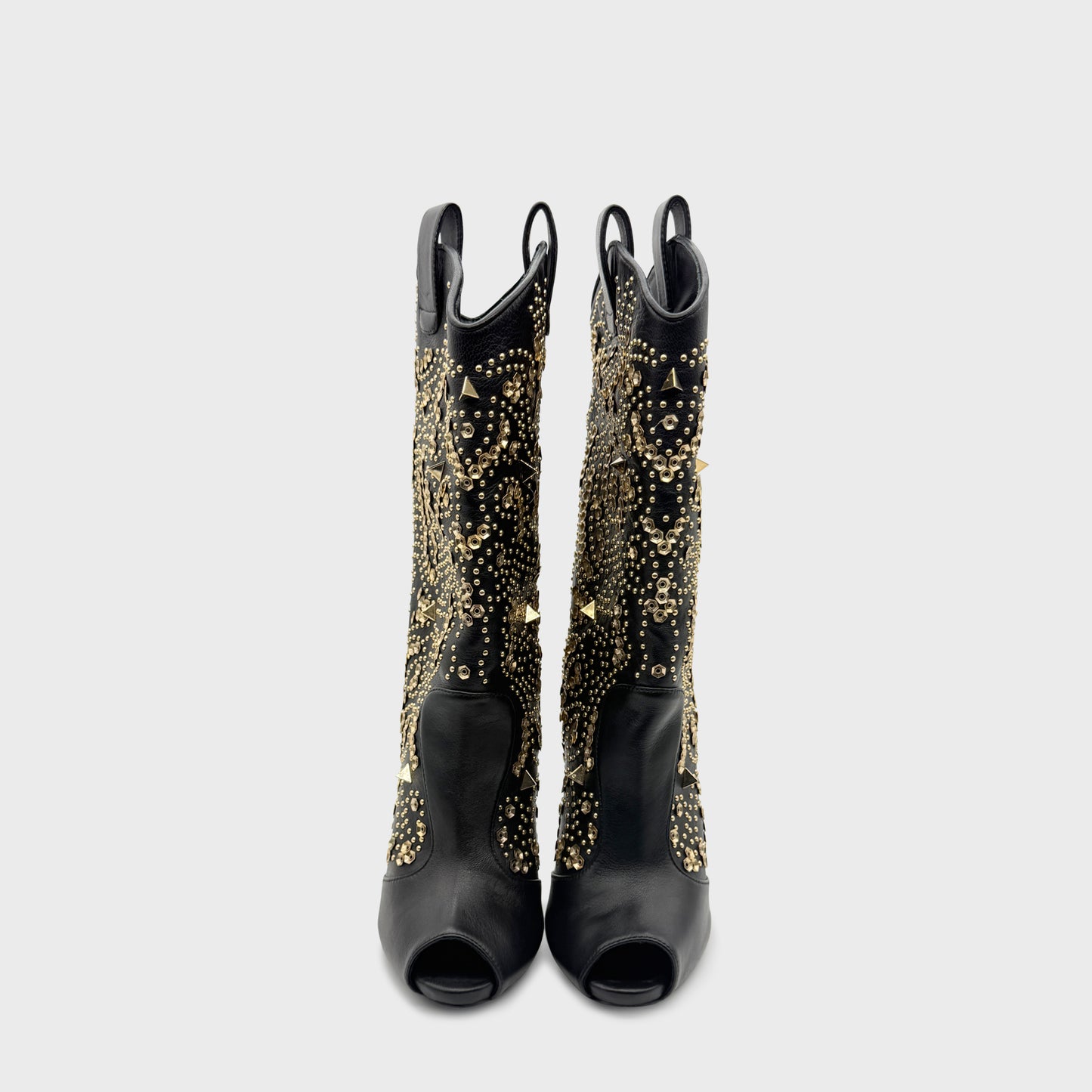 Bottes Clouté Noir Giuseppe Zanotti 2020