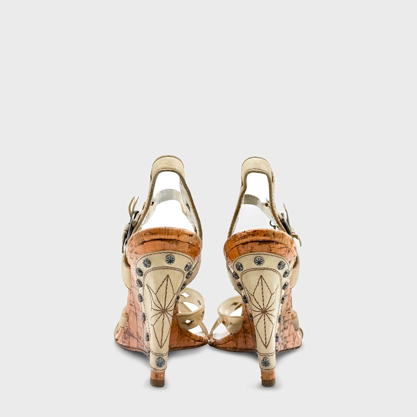 Sandales " Gaucho" Christian Dior SS 2006 par John Galliano