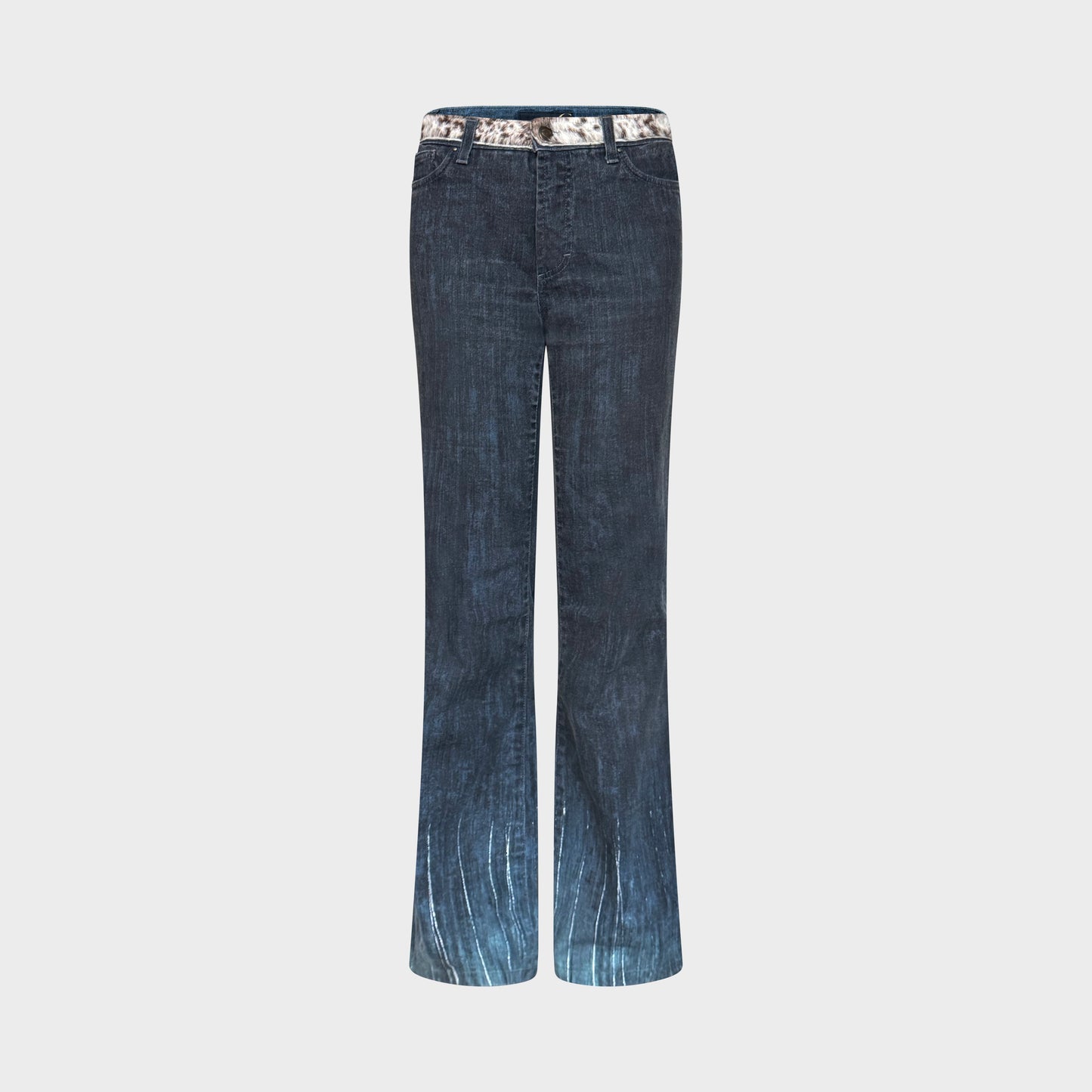 Blue Strass Denim Roberto Cavalli 2000