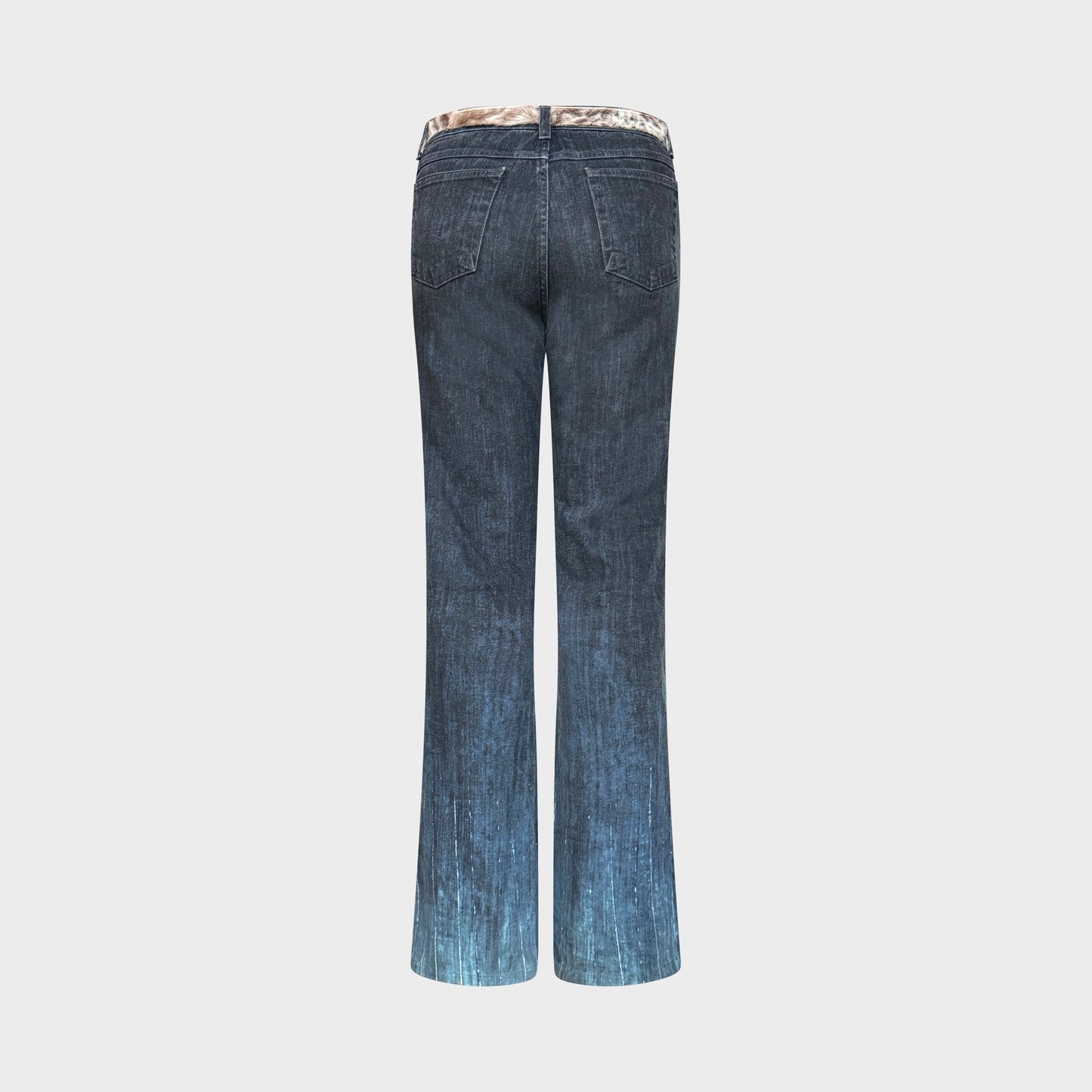 Blue Strass Denim Roberto Cavalli 2000