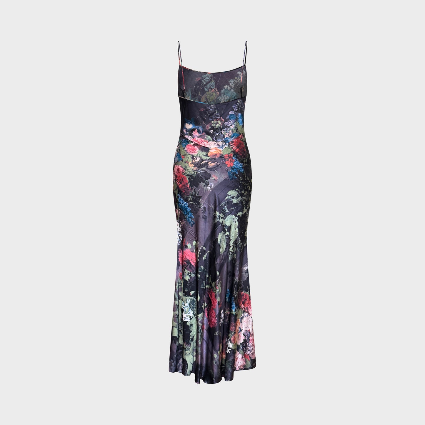 Robe Soie Print Fleur Roberto Cavalli FW 1994