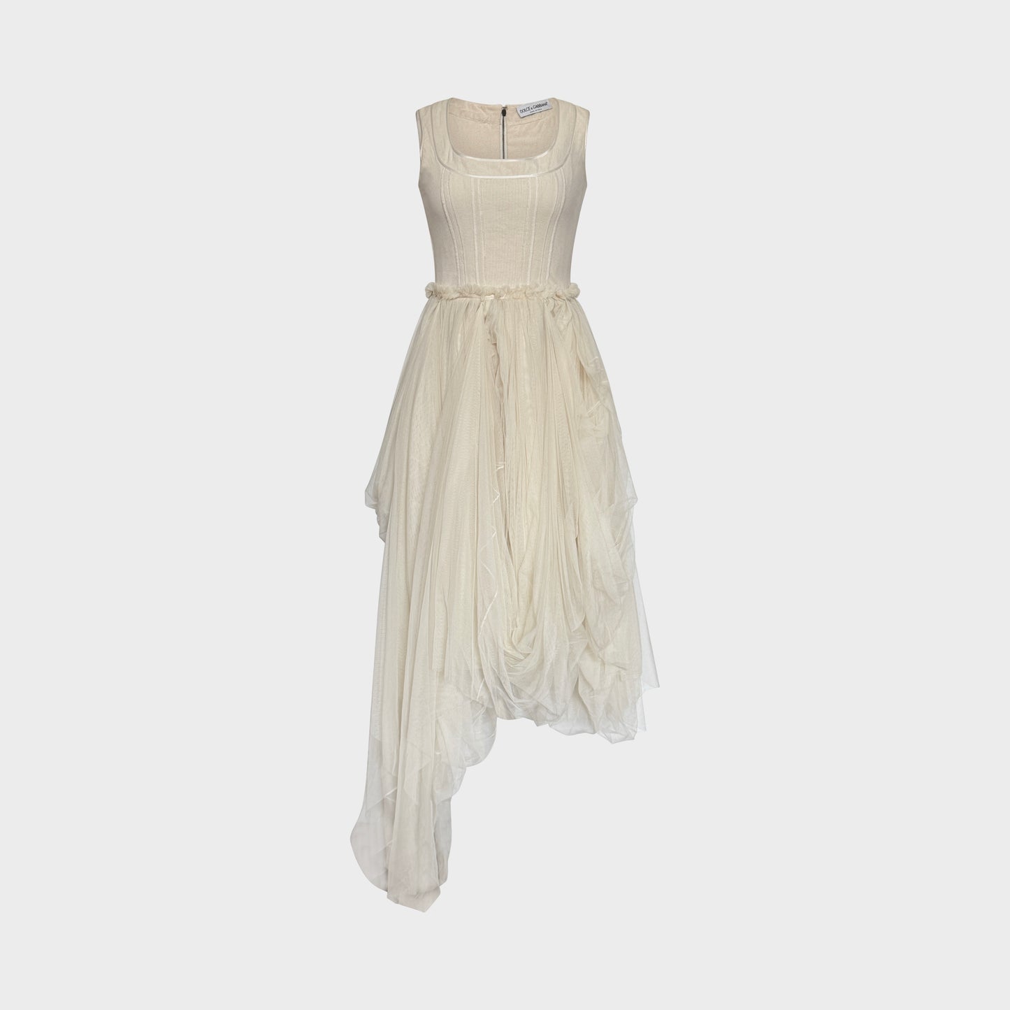 Robe Beige Mariée Dolce Gabbana SS 1994
