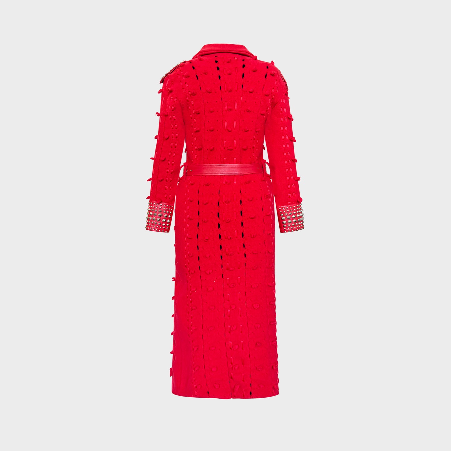 Manteau Rouge Christian Dior FW 2004 par John Galliano