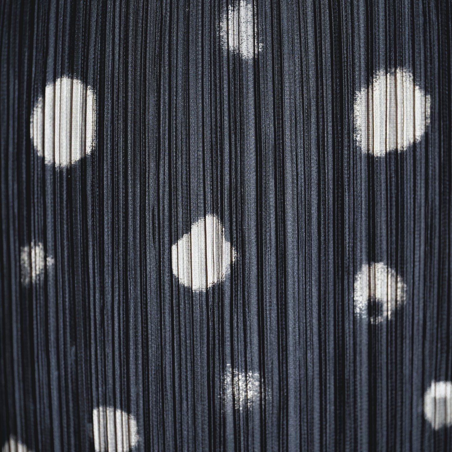 Black Polka Dot Skirt Pleats Please by Issey Miyake FW 1999