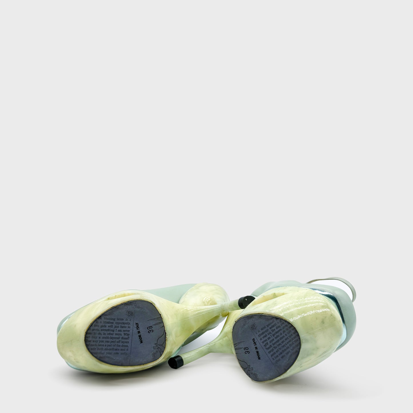 Mint Green Platform Pumps John Galliano SS 2009