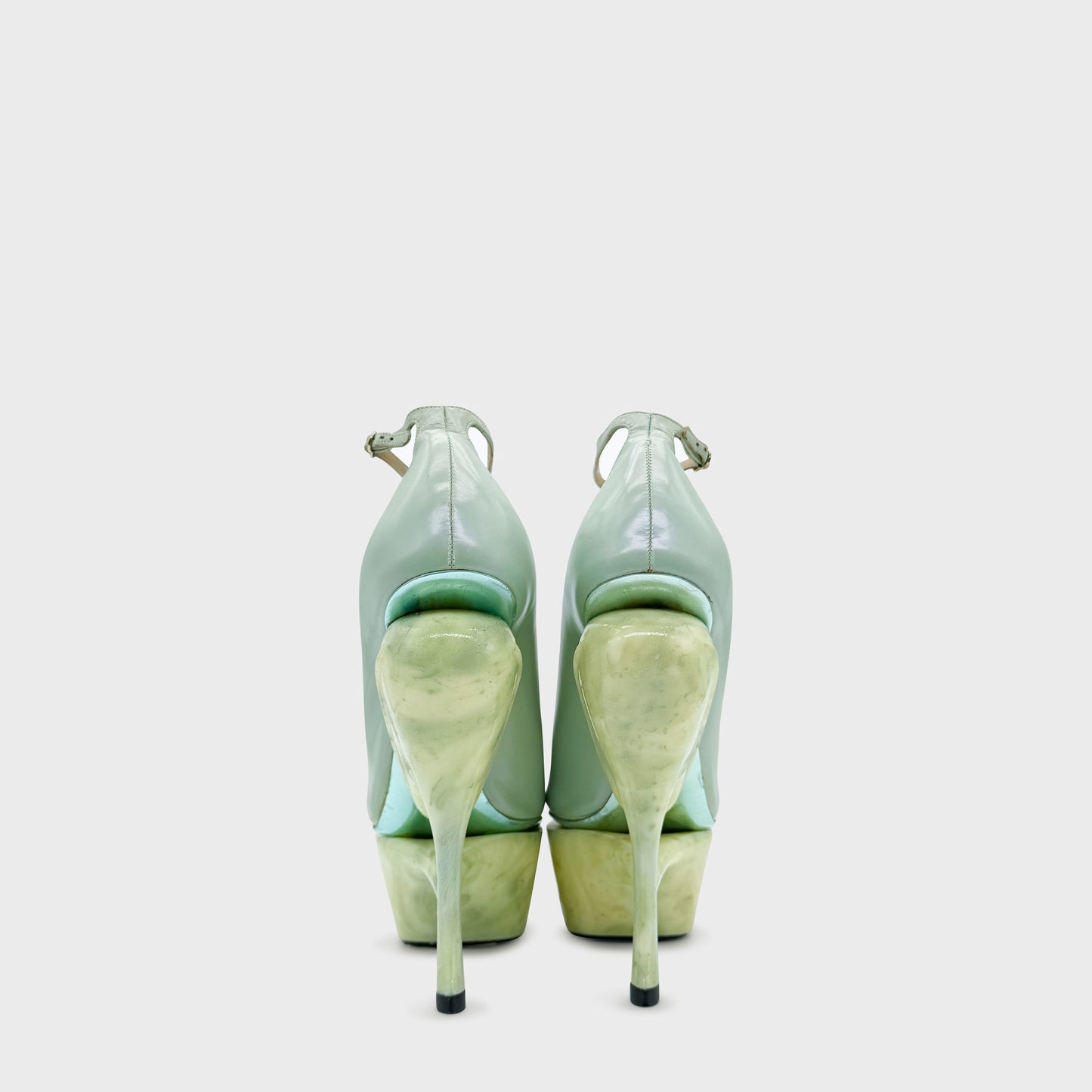 Mint Green Platform Pumps John Galliano SS 2009