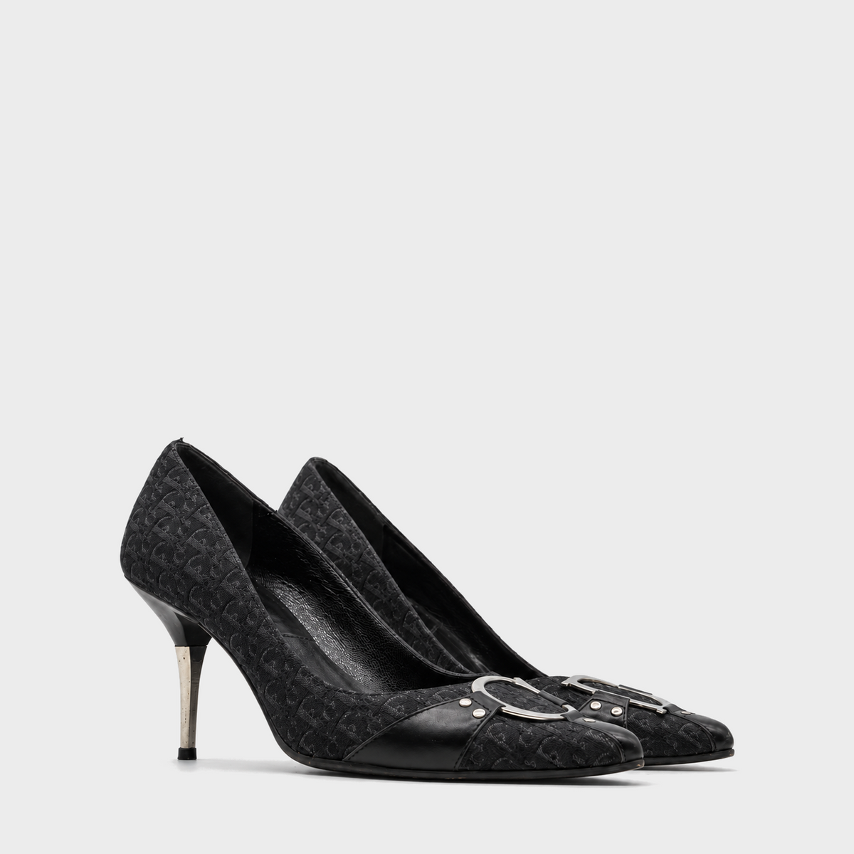 Black Diorissimo Buckle Pumps Christian Dior 2000s by John Galliano