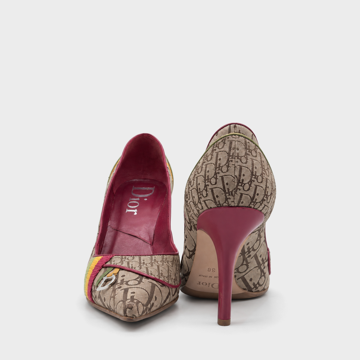 Monogram Rasta Heels Dior FW 2004 by Galliano