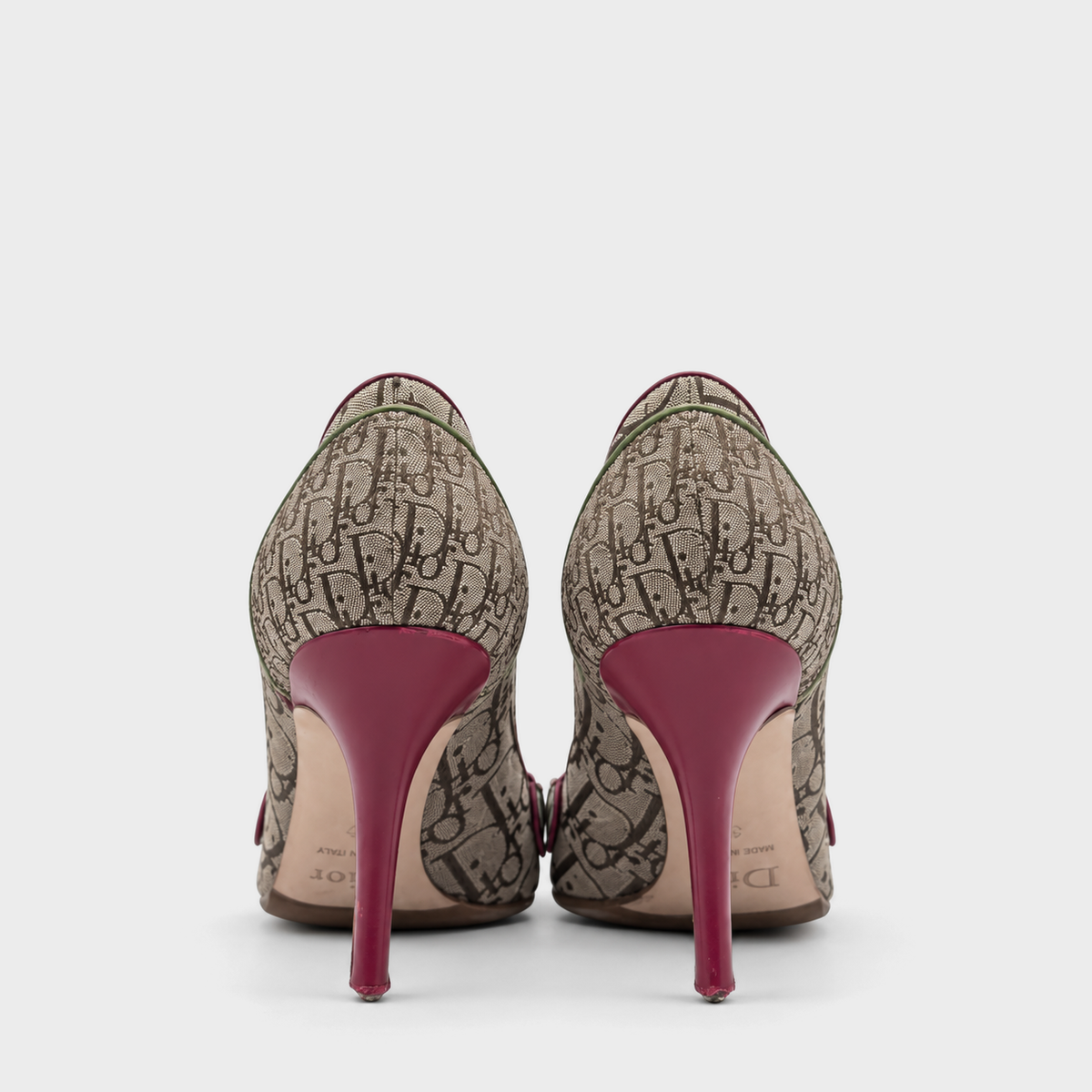 Monogram Rasta Heels Dior FW 2004 by Galliano