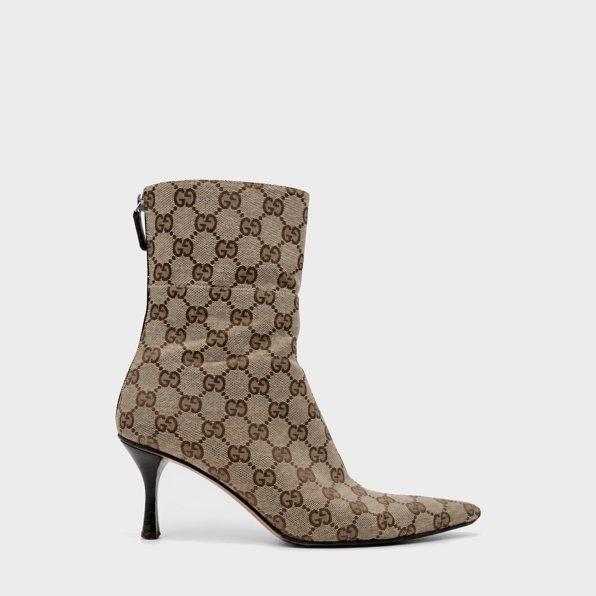 Monogram Canvas Ankle Boots Gucci 2000s by Tom Ford