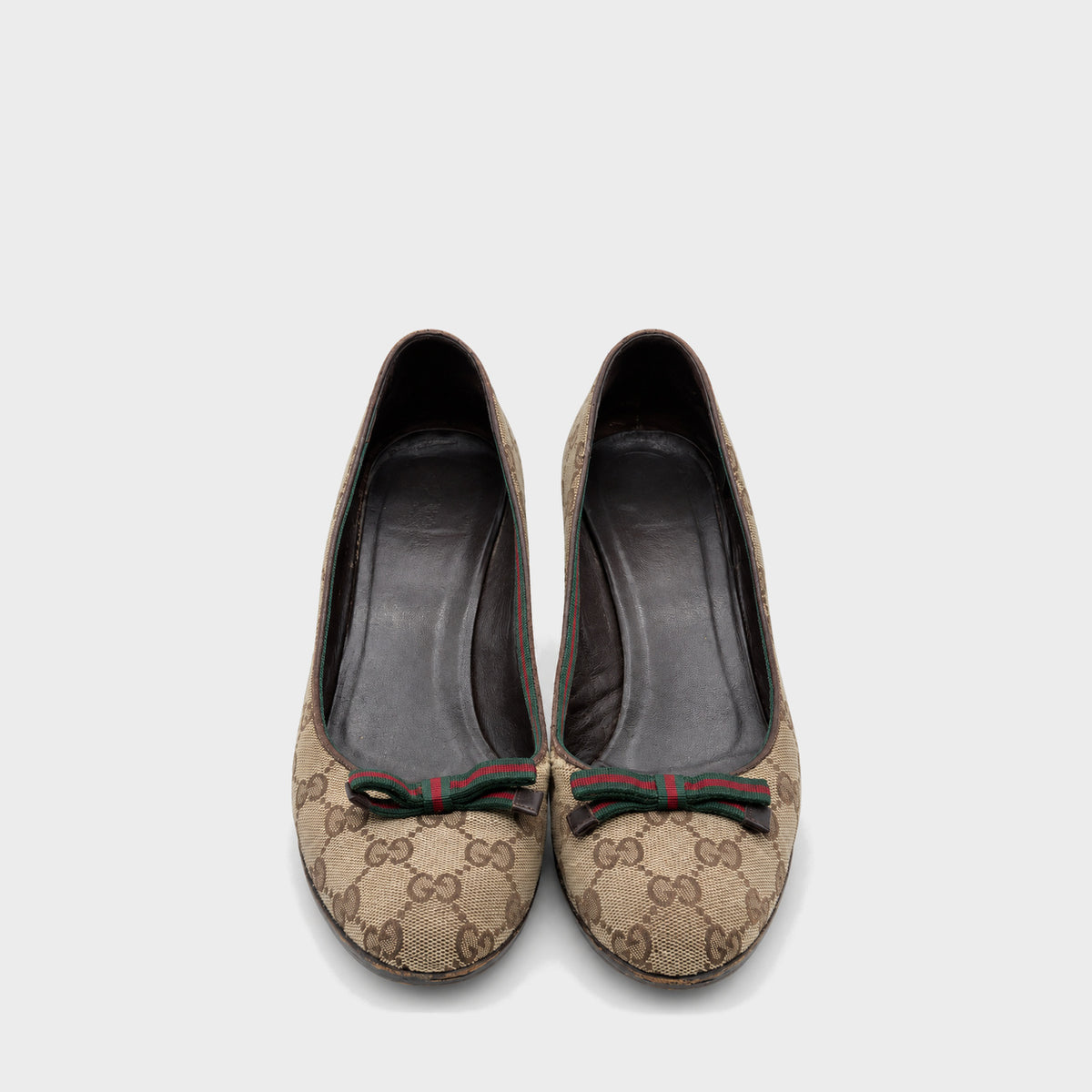 GG Monogram Bow Pumps Gucci 2000s