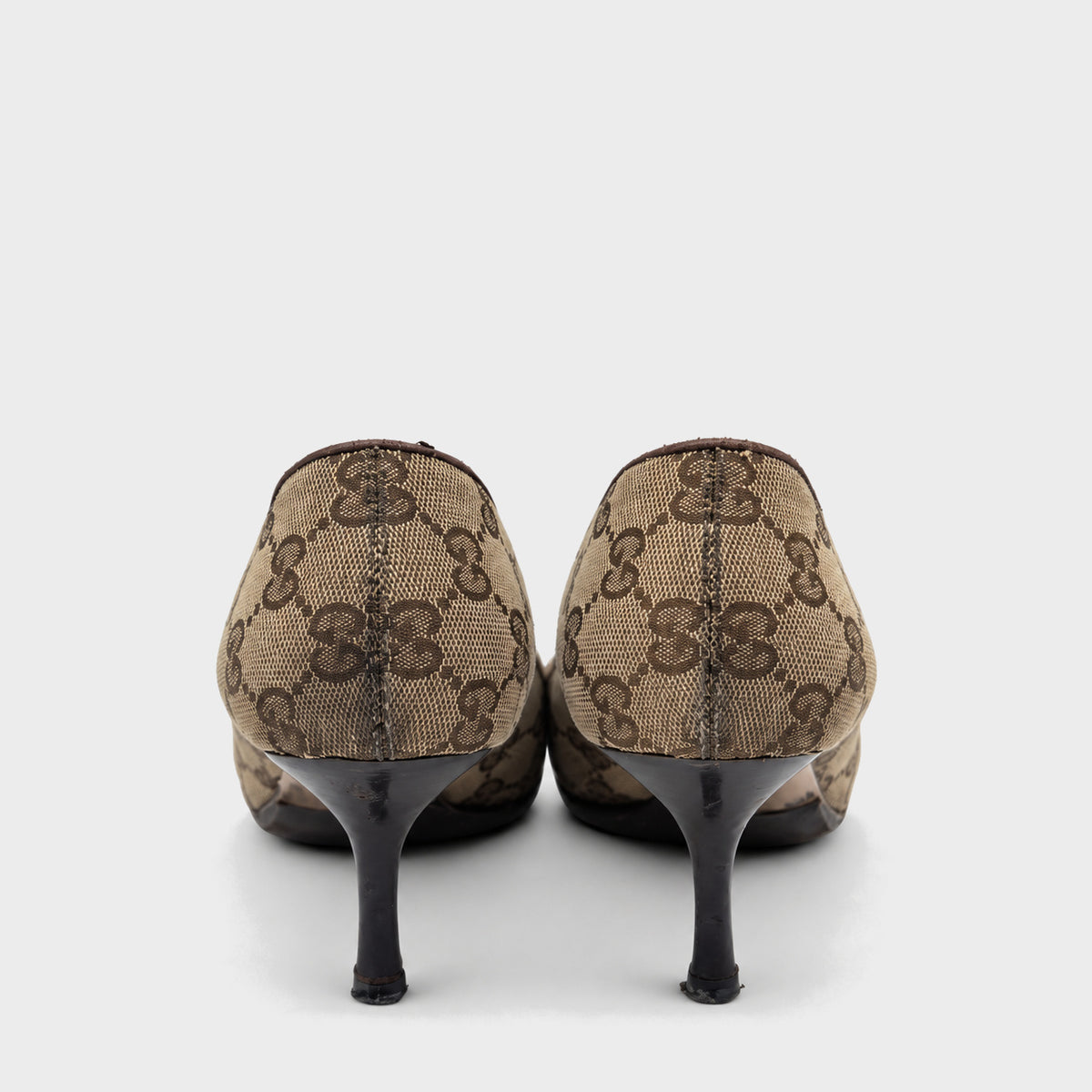 GG Monogram Bow Pumps Gucci 2000s