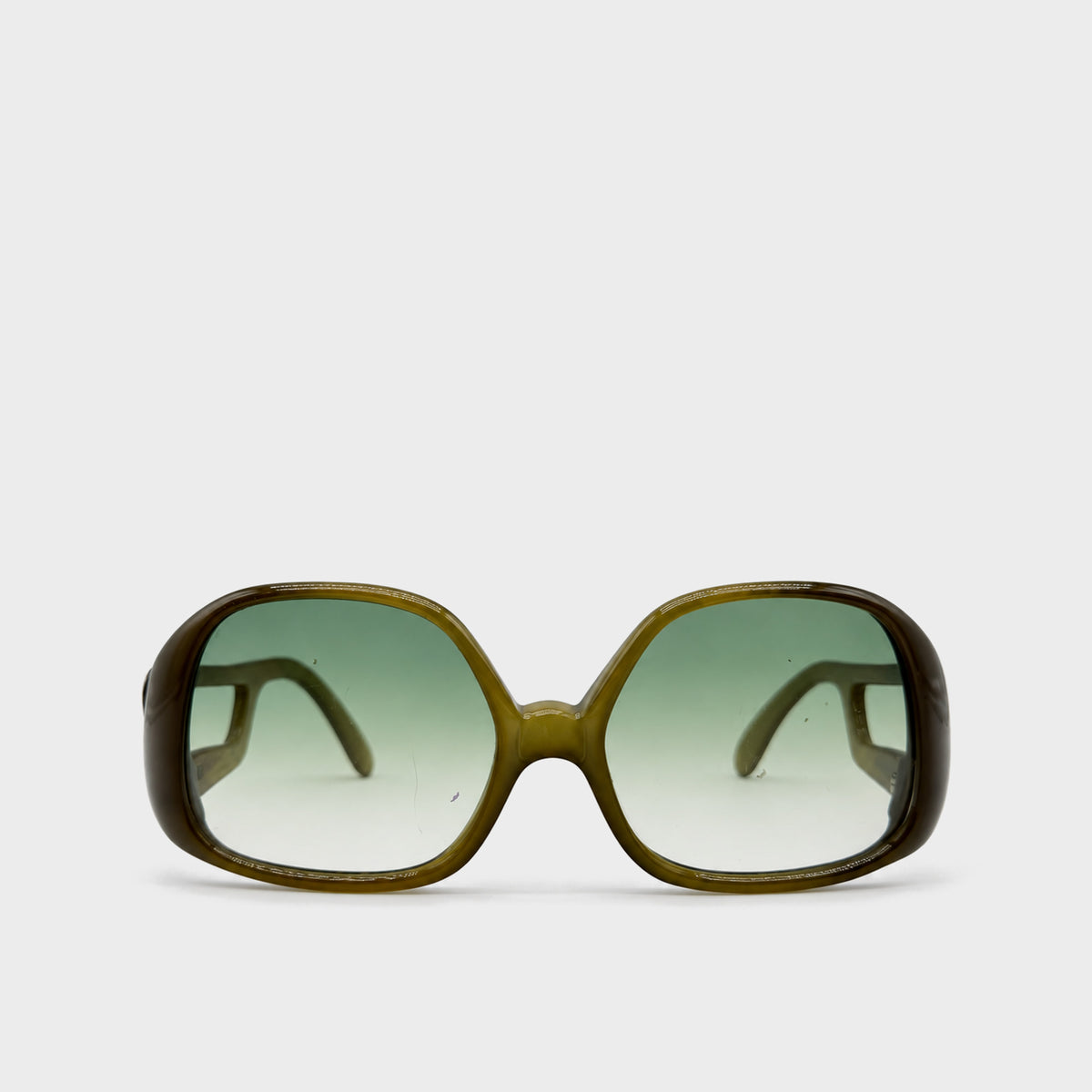 Green Sunglasses Christian Dior 1970s