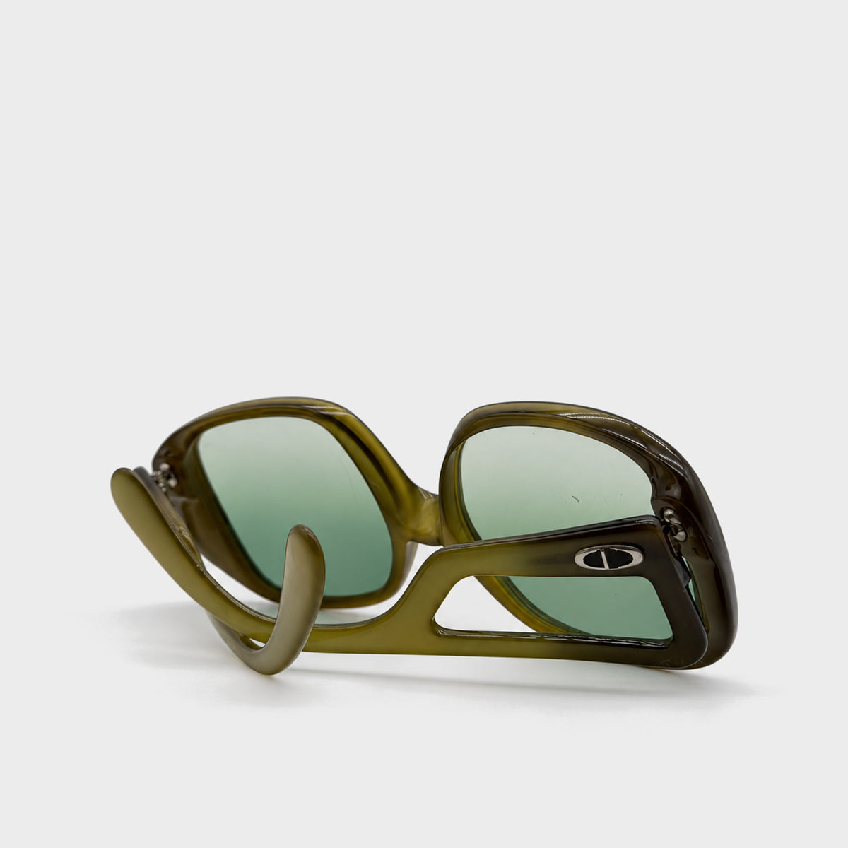 Green Sunglasses Christian Dior 1970s