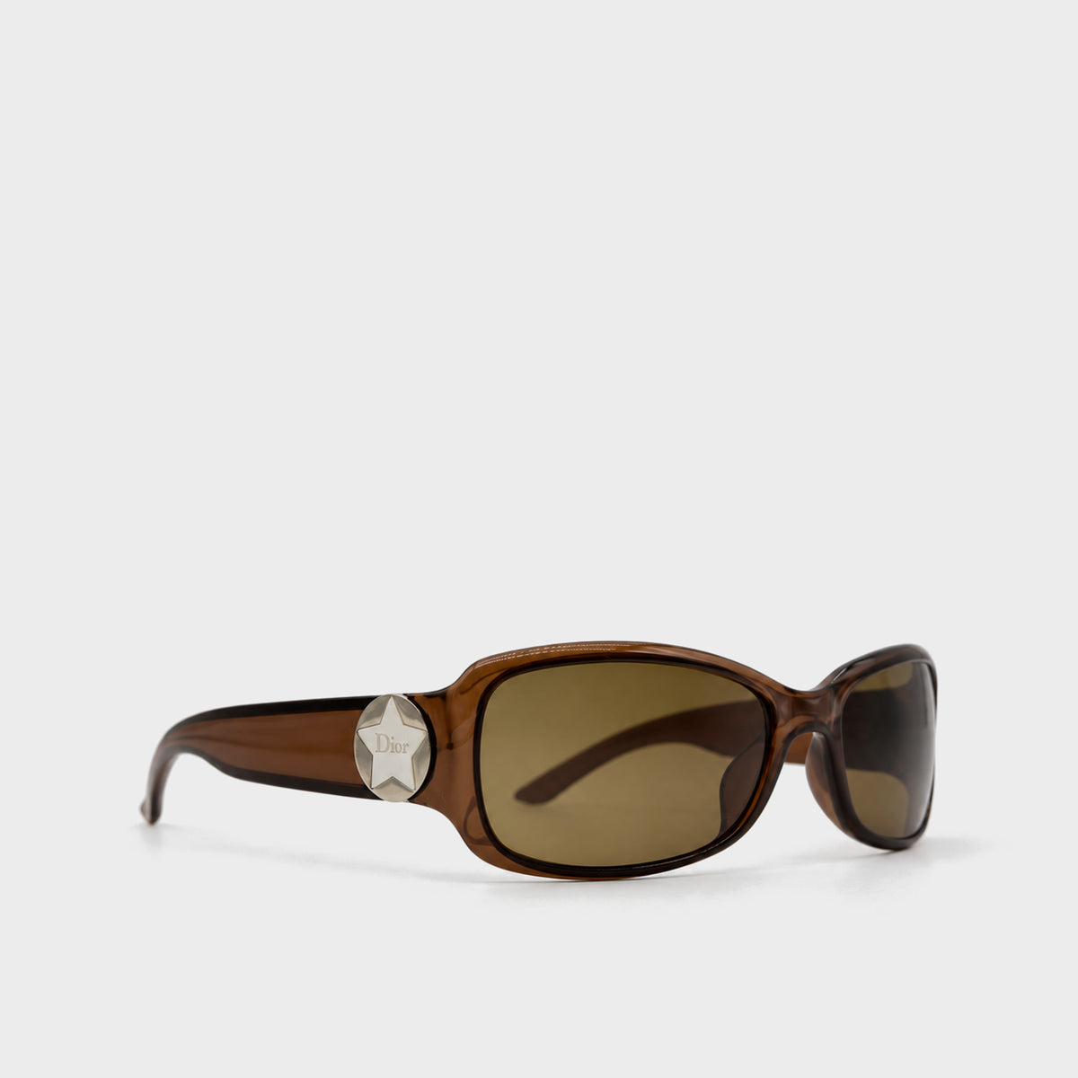 Black "StarShine 2" Pearl Logo Sunglasses Dior
