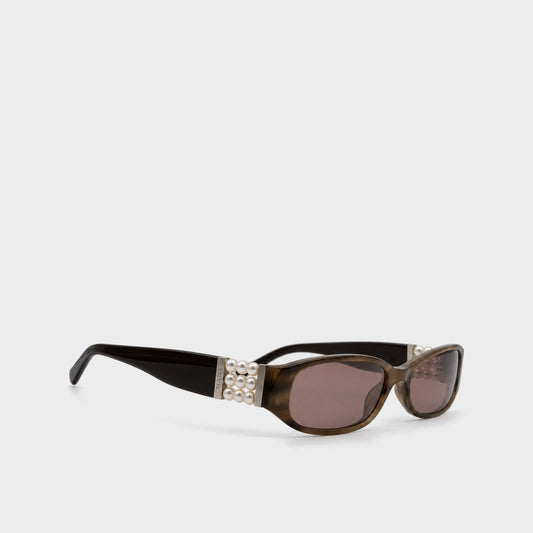 "Collection Perle" Brown Sunglasses Chanel 2000