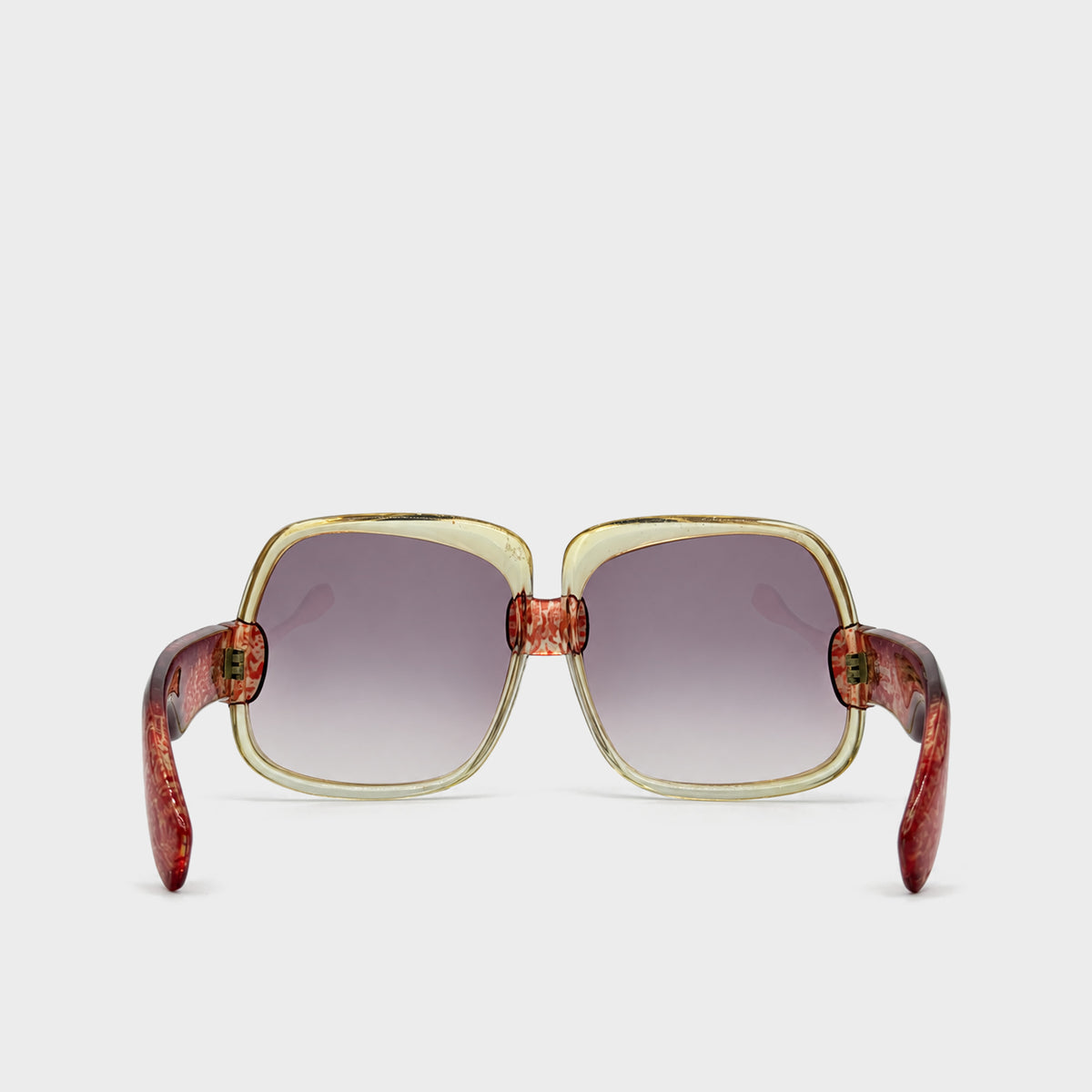 Brown Optyl Oversized Sunglasses Yves Saint Laurent 1970s