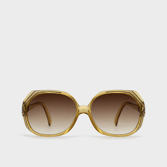Yellow Sunglasses Dior 1970s
