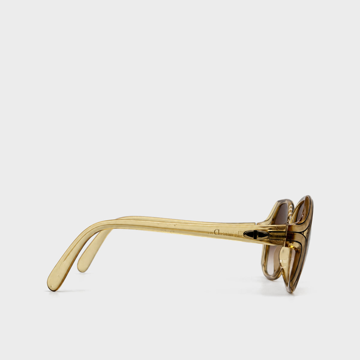 Yellow Sunglasses Dior 1970s