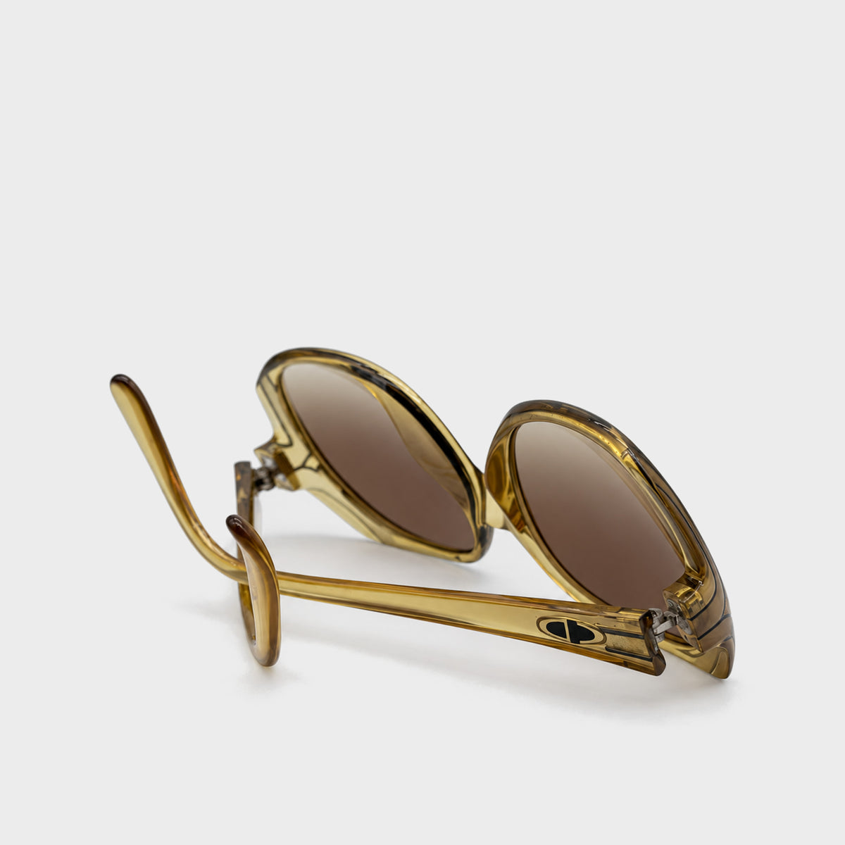 Yellow Sunglasses Dior 1970s