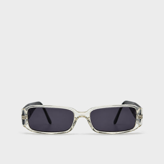 Black Embellished CC Sunglasses Chanel