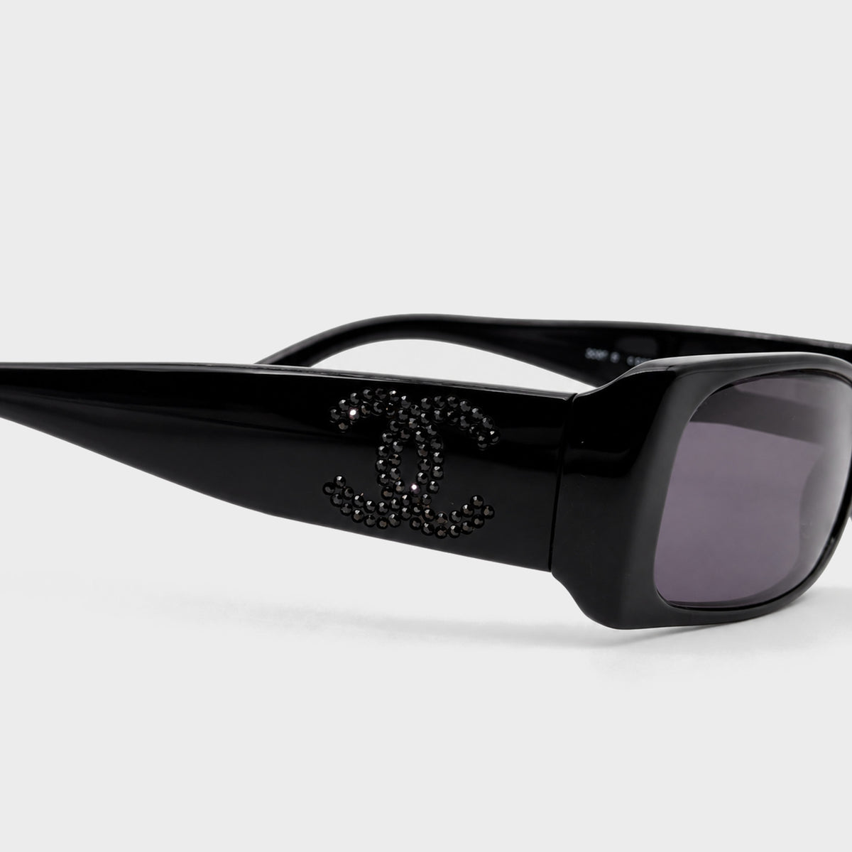 Blue Crystal CC Sunglasses Chanel