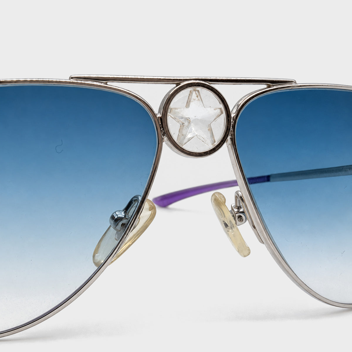 Blue “Dior Hippy 1” Star Sunglasses Christian Dior
